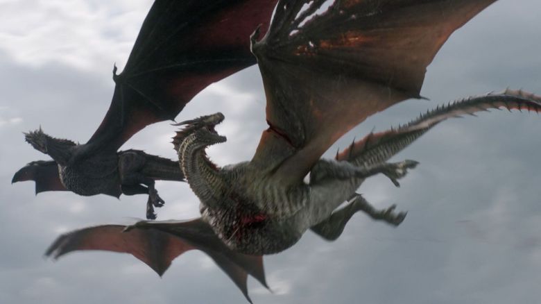 Drak Rhaegal prežil zdanlivo beznádejnú bitku o...