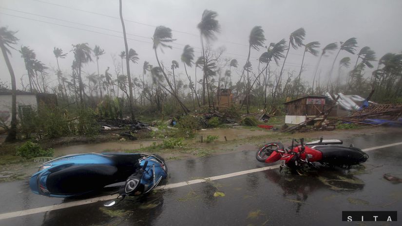 India  počasie cyklón Faní hurikán dážď