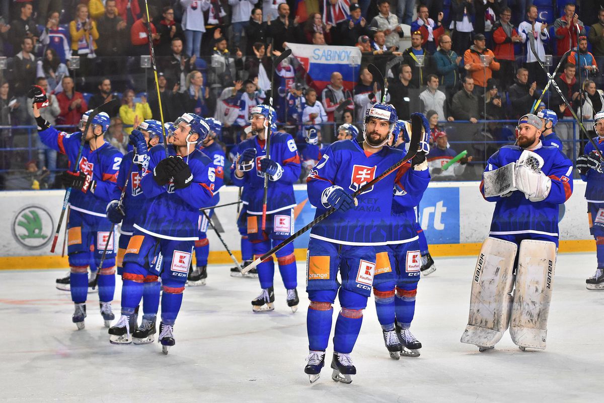 Slovenskí hokejisti.