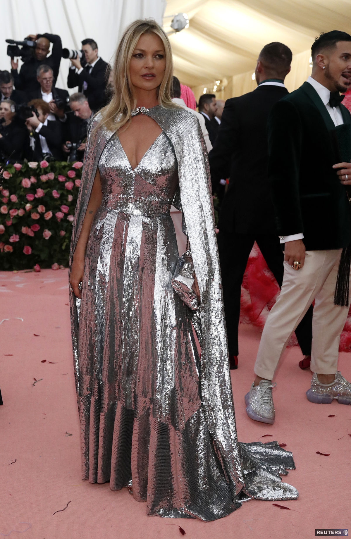 Modelka Kate Moss na spoločnenskom podujatí v...