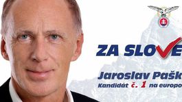 Jaroslav Paška, bilbord, SNS eurovoľby, kampaň