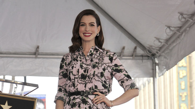 Herečka Anne Hathaway prišla na ceremoniál v...
