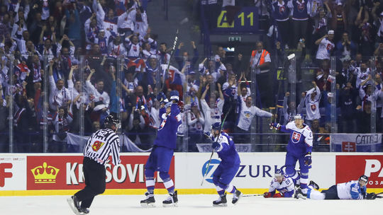 HOKEJ Slovensko Fínsko