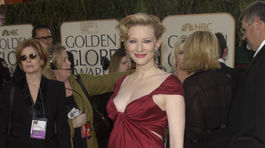 Herečka Cate Blanchett na zábere z roku 2004.