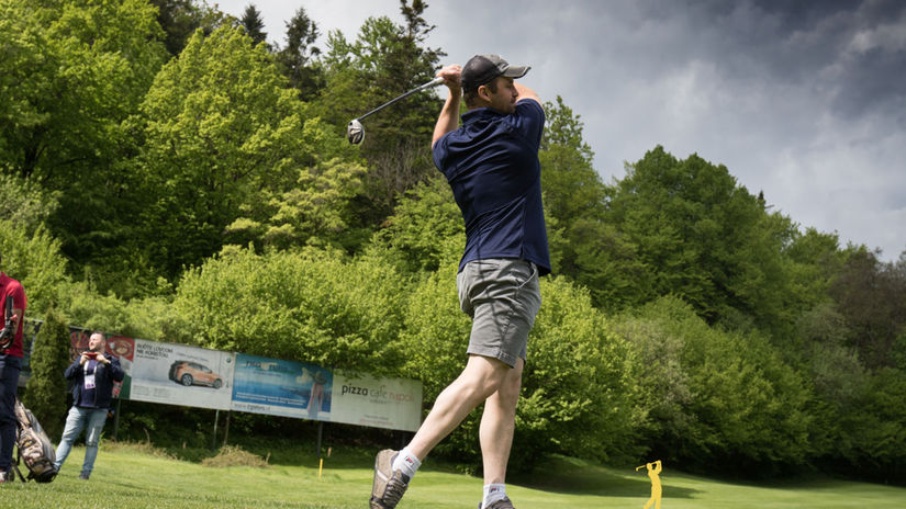Ronald Petrovický sa venuje aj golfu.