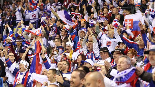 HOKEJ-MS: Slovensko - Kanada fanúšikovia