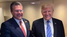 Trump zviezol Šefčoviča na Air Force One a poslal tankery s plynom do Európy