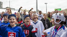 SR MS2019 Hokej A Francúzsko Slovensko fans