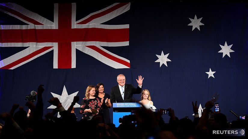 Austrália / parlamentné voľby / Scott Morrison
