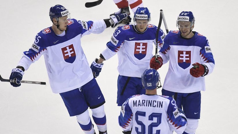 slovenskí hokejisti, radosť