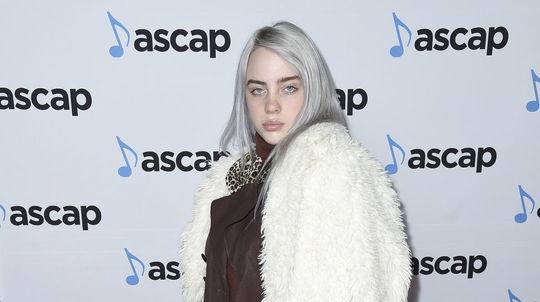 Speváčka Billie Eilish.