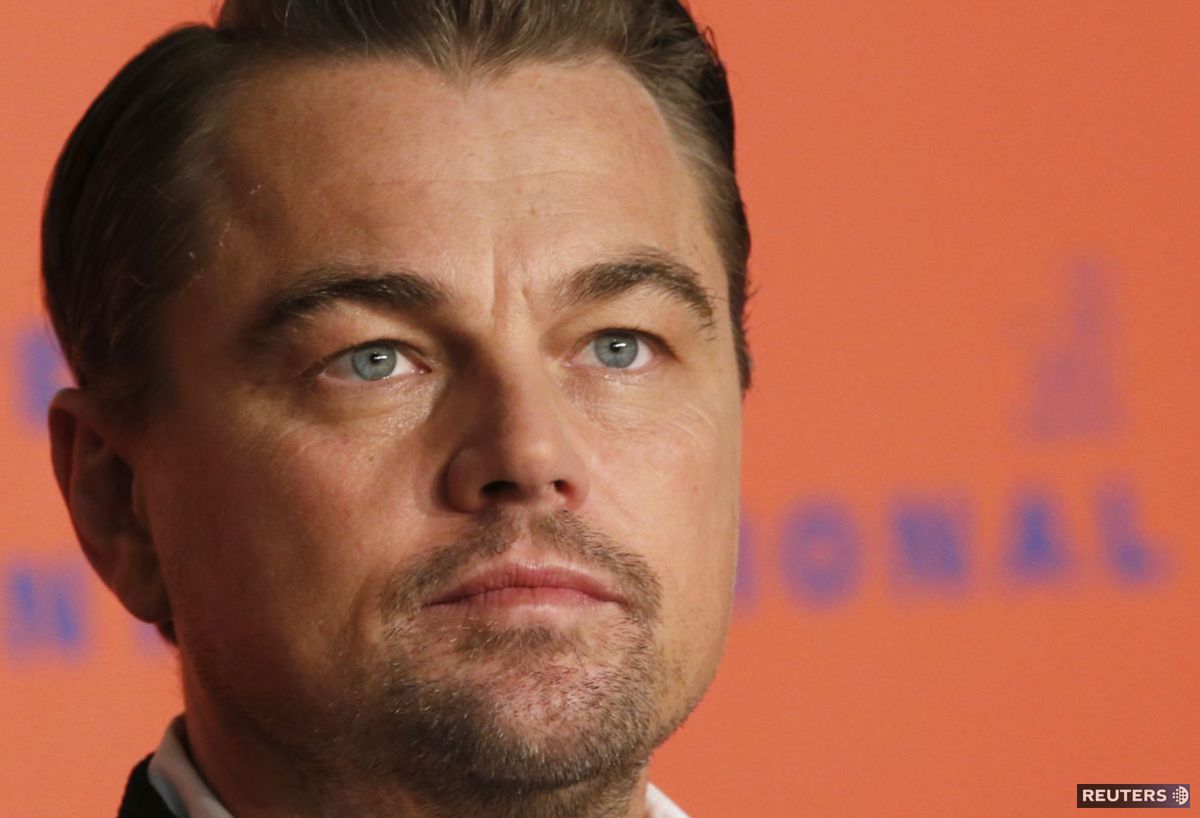 Leonardo DiCaprio počas tlačovej konferencie v...