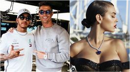 Ronaldo zobral rodinku na formulu. Jeho priateľka rozžiarila Cannes
