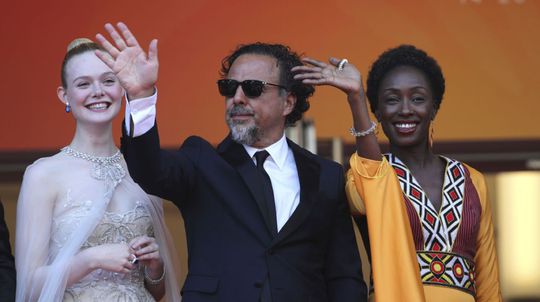 Elle Fanning,  Alejandro Gonzalez Inarritu a...