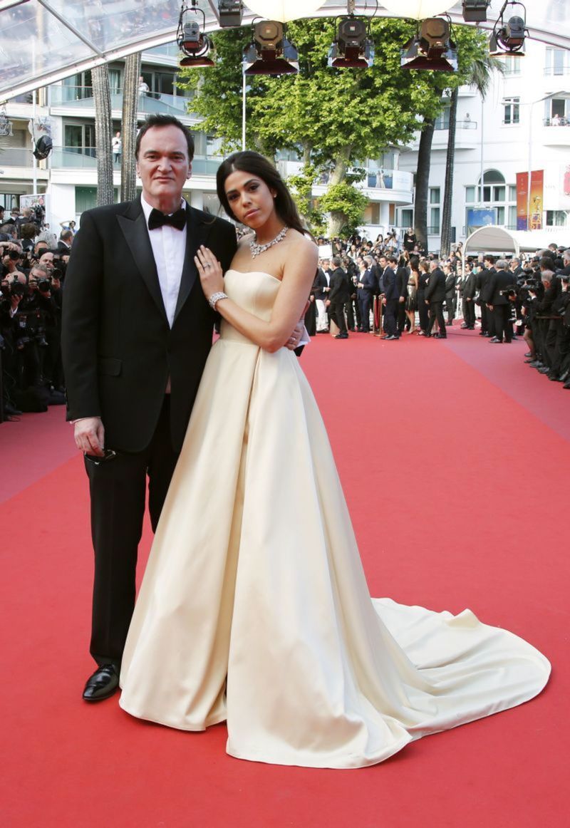 Quentin Tarantino a jeho manželka Daniella...