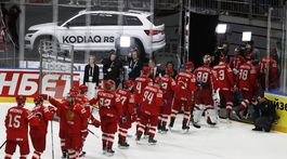 Ruskí hokejisti smútok