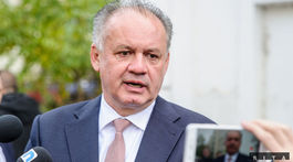 Kiska sa stretol s lídrami strán Progresívne Slovensko/Spolu 
