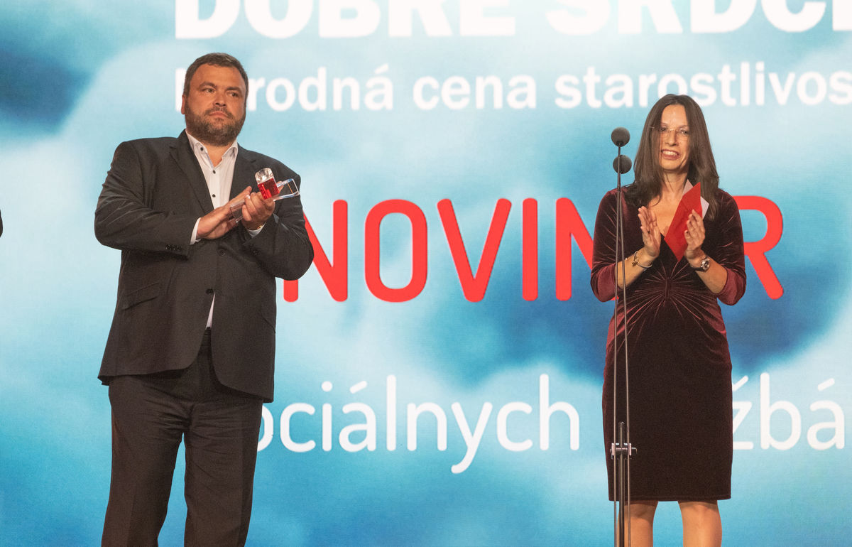 Cenu v kategórii médiá vyhlásila šéfredaktorka...
