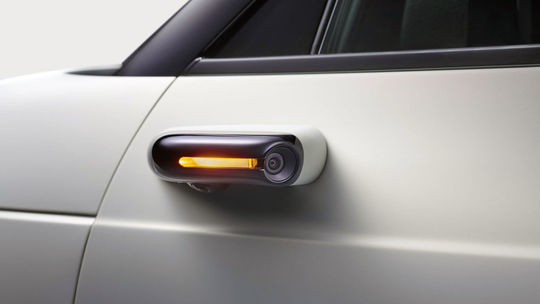 Honda E - virtuálne zrkadlá
