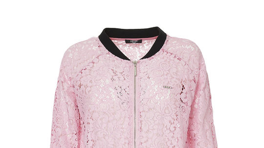 Čipkovaná bomberová bunda Liu Jo, info o cene v...