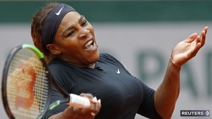 Serena Williamsová na Roland Garros 2019.