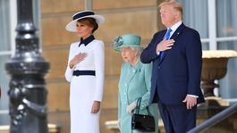 Alžbeta II. privítala Trumpa v Buckinghamskom paláci