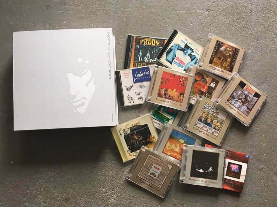 CD box Marián Varga Collected Works I. vyjde v...