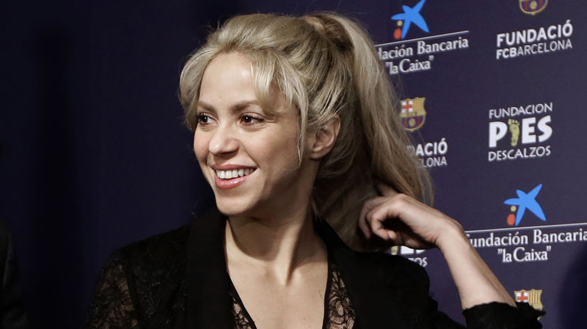 Speváčka Shakira na archívnom zábere z roku 2017.