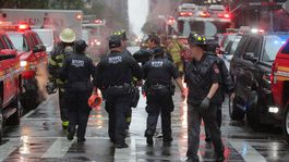 Na streche budovy na newyorskom Manhattane núdzovo pristál vrtuľník