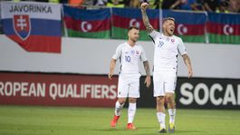 Futbalisti predviedli ofenzívny koncert, Hamšík prekonal Vitteka
