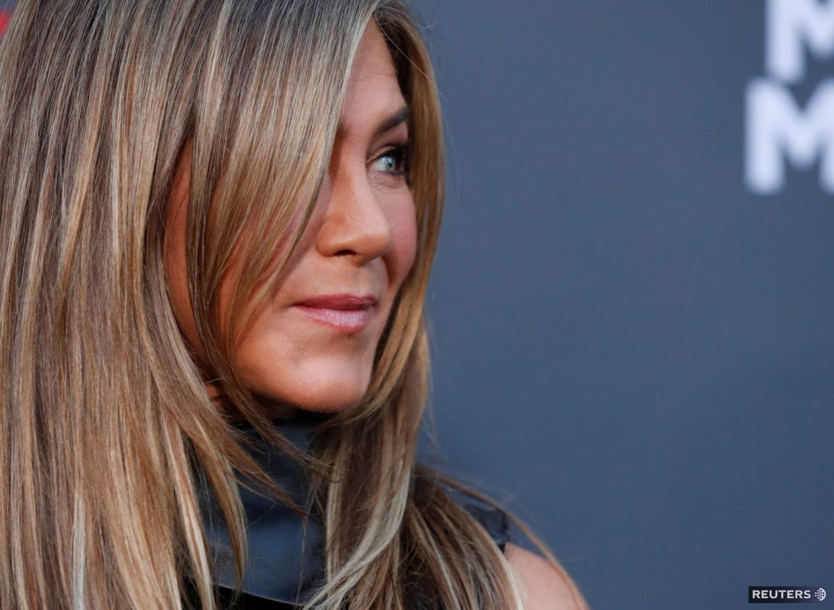 Jennifer Anniston na premiére filmu...