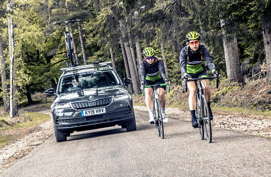 Karoq Velo dostal všetko, čo cyklisti potrebujú...