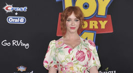 Aj herečka Christina Hendricks predstavila film Toy Story 4.