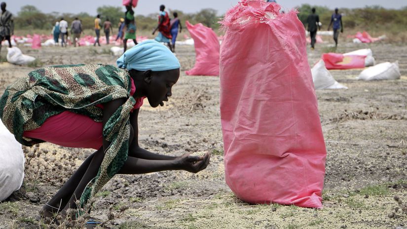 Južný Sudán / nedostatok potravín /