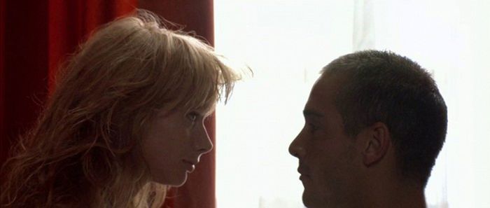 Rosanna Arquette a Jean-Marc Barr vo filme...