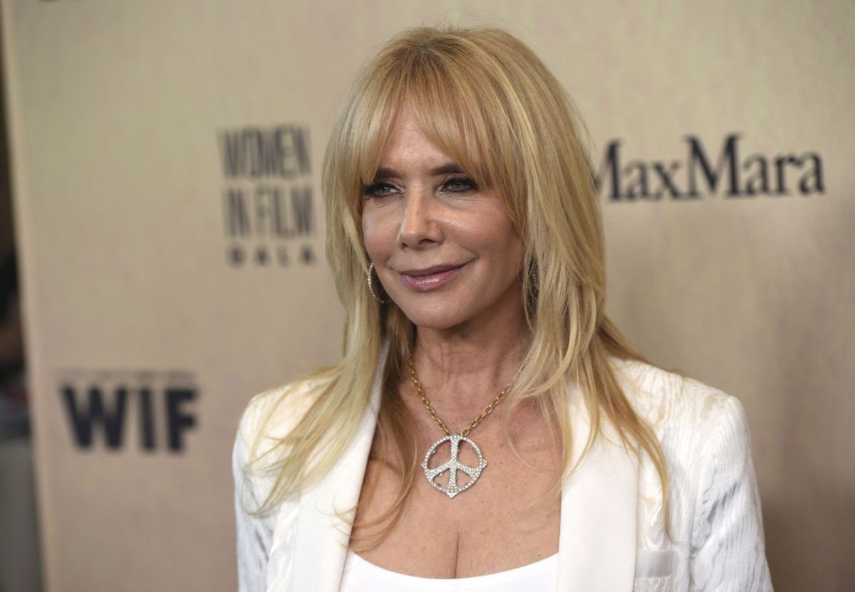 Rosanna Arquette na udeľovaní cien Women in...