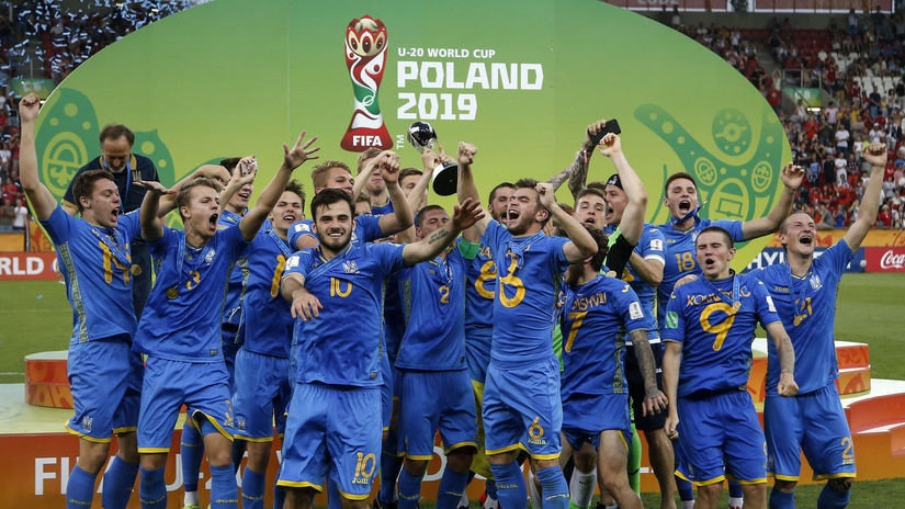 Ukrajina, futbalisti do 20 rokov, majstri sveta