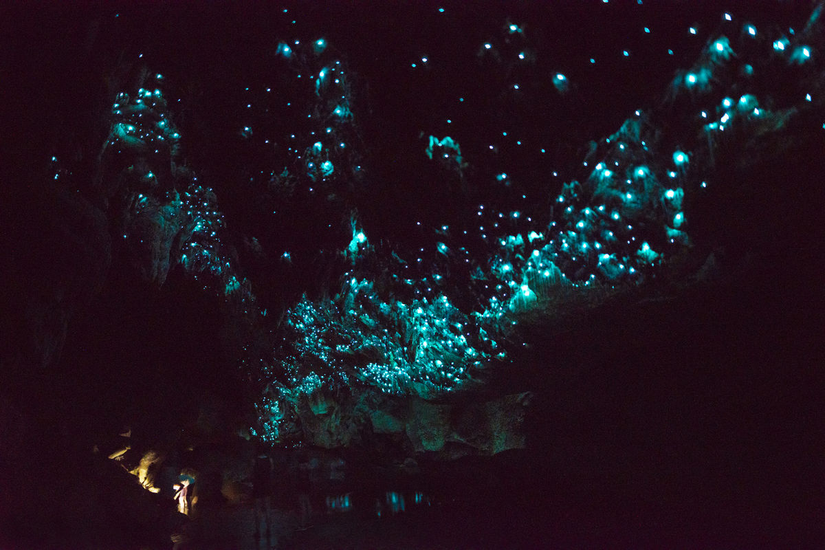 Strop jaskyne sa premení na dokonalé umelecké...