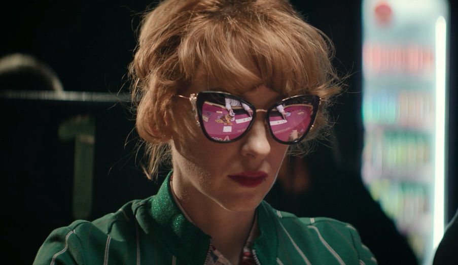 Herečka Vica Kerekes vo filme Casino.sk, ktorý...