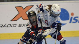 Hokejbalistky neuspeli proti Kanade, zahrajú si o bronz proti Česku