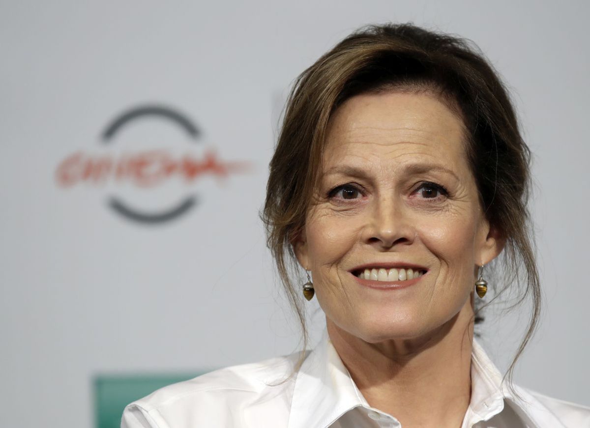 Sigourney Weaver na zábere z roku 2018.