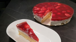 Videorecept: Rýchla jahodová torta