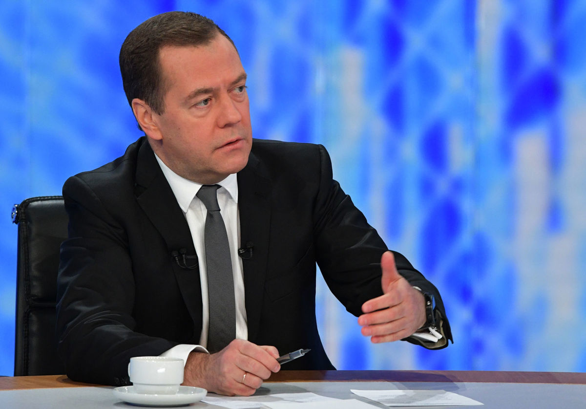 Dmitrij Medvedev.