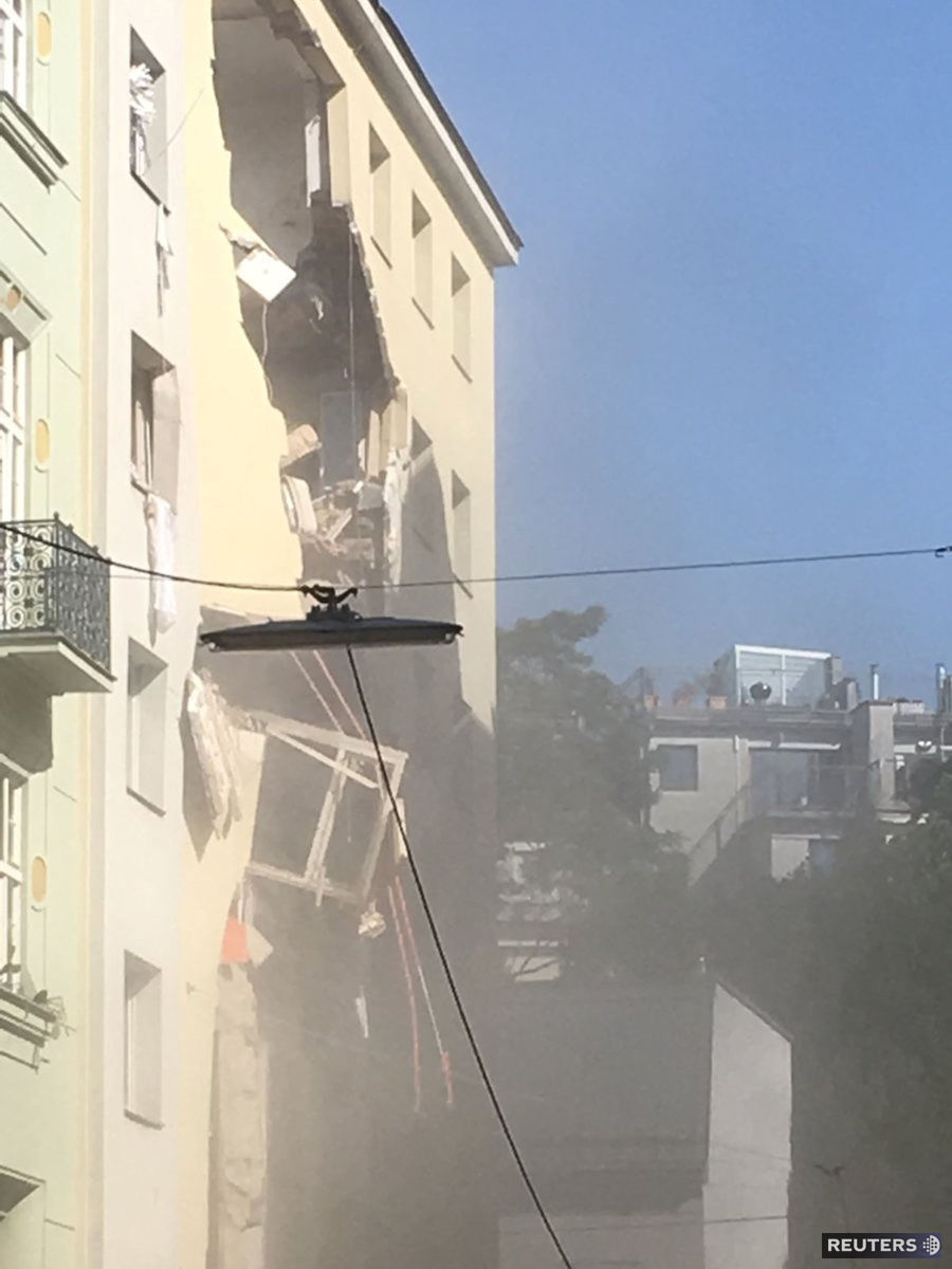 K explózii plynu došlo okolo 16.30 h SELČ v...