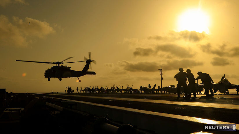 usa, irán, vrtulník, helikoptéra, MH-60S sea...
