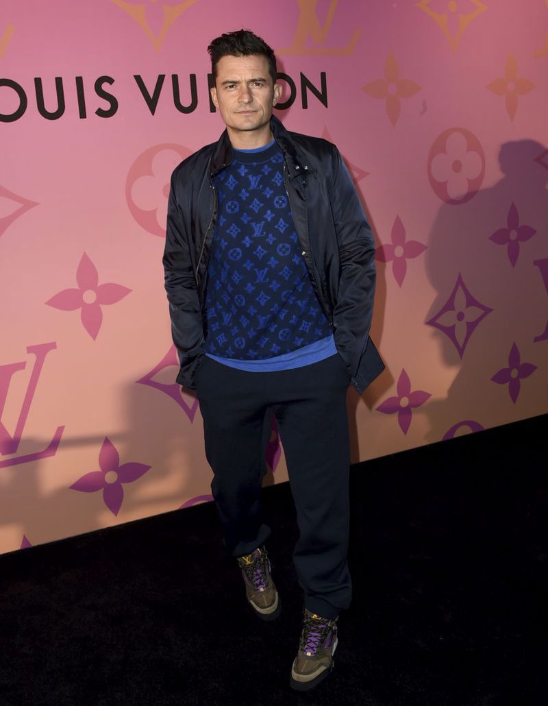Orlando Bloom na podujatí značky Louis Vuitton...