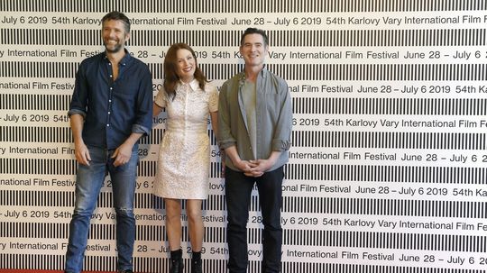 Herečka Julianne Moore a jej manžel Bart...