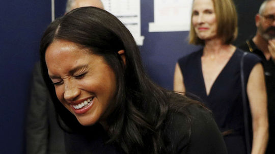 Vojvodkyňa Meghan zo Sussexu nadšene reaguje na...