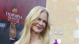 Herečka Nicole Kidman počas návštevy filmového festivalu Taormina Film Festival.