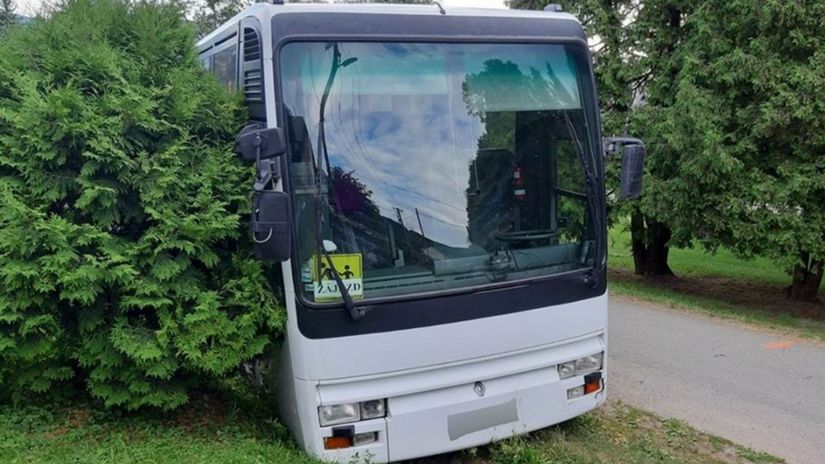 autobus, havária